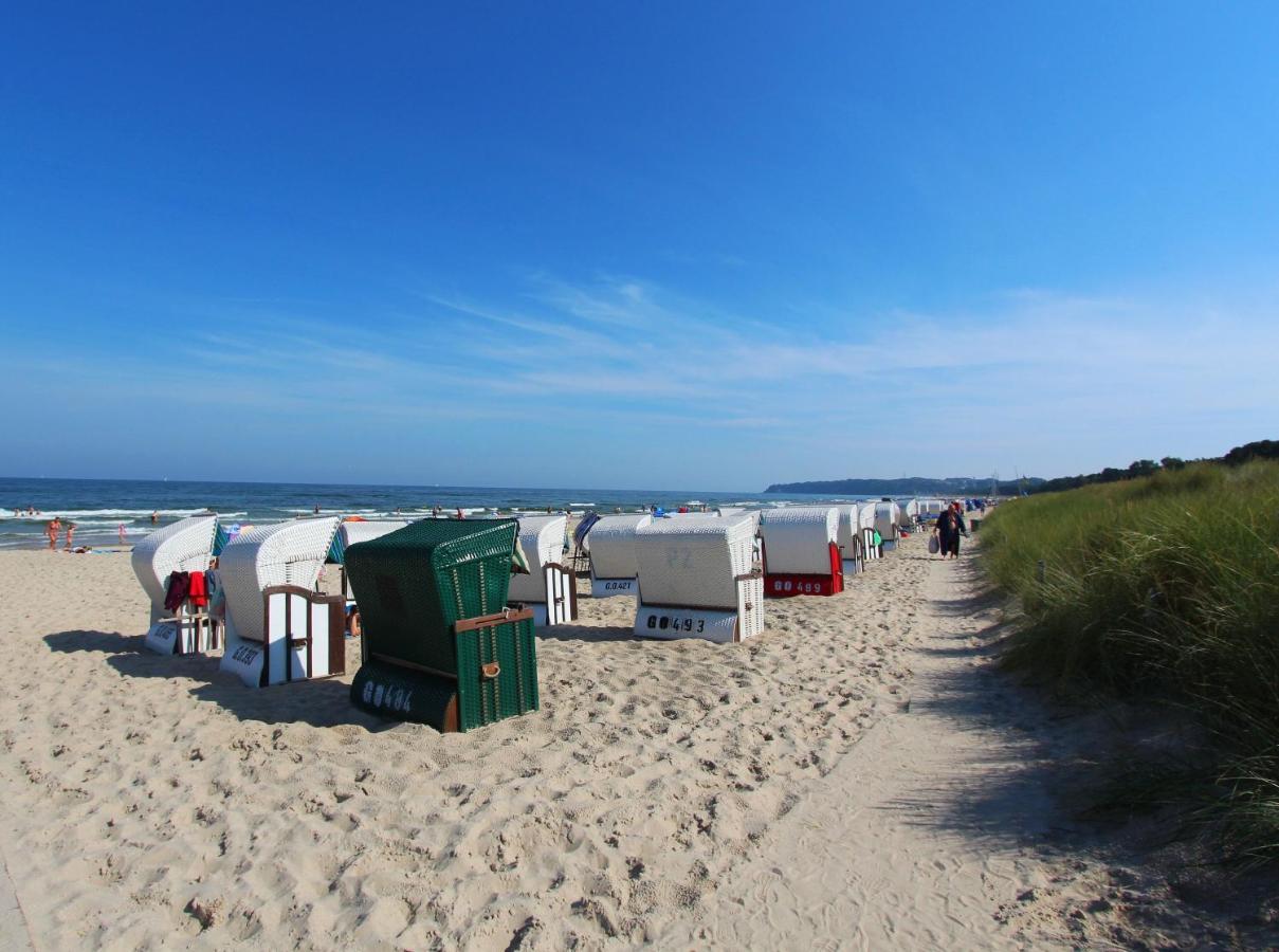 Ferienhus Baabe Fewo 01 Terrasse, Sauna- Und Schwimmbadnutzung Im Ahoi Sellin Luaran gambar